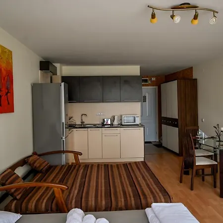 Daire Panorama Beach, фамилно студио Deluxe *